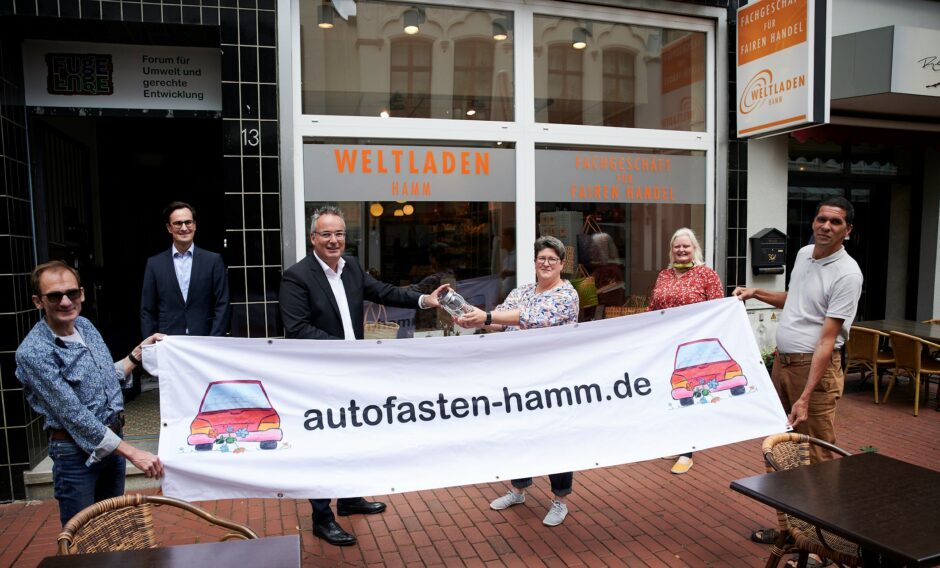 Autofasten: Sparkasse Hamm unterstützt den Klimaschutz