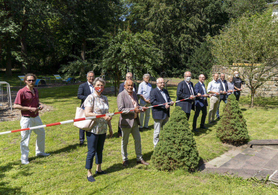 Outdoor-Fitnessparcours feierlich eröffnet